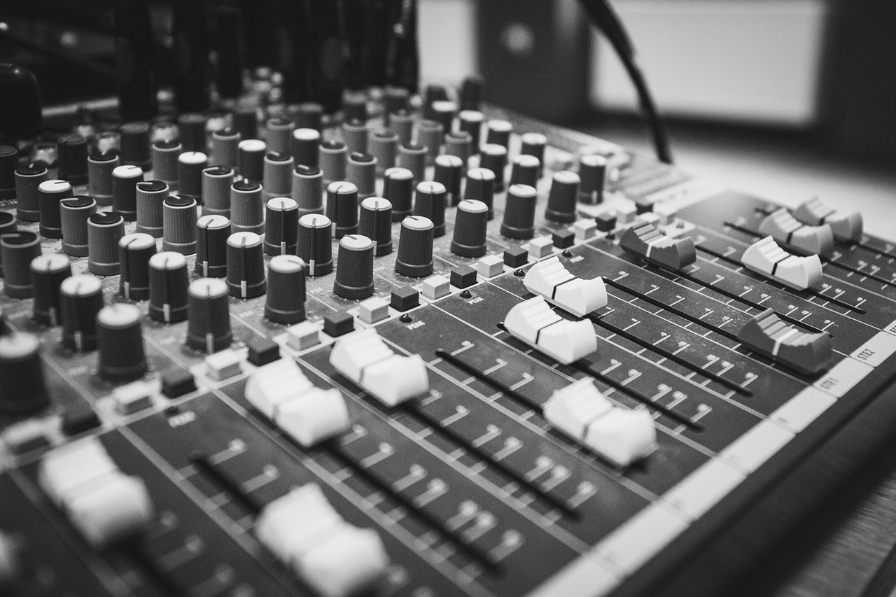 Sound And Vision: Techniques To Intergrate Your Business Podcast Onto YouTube 2 black-and-white-audio-equalizer