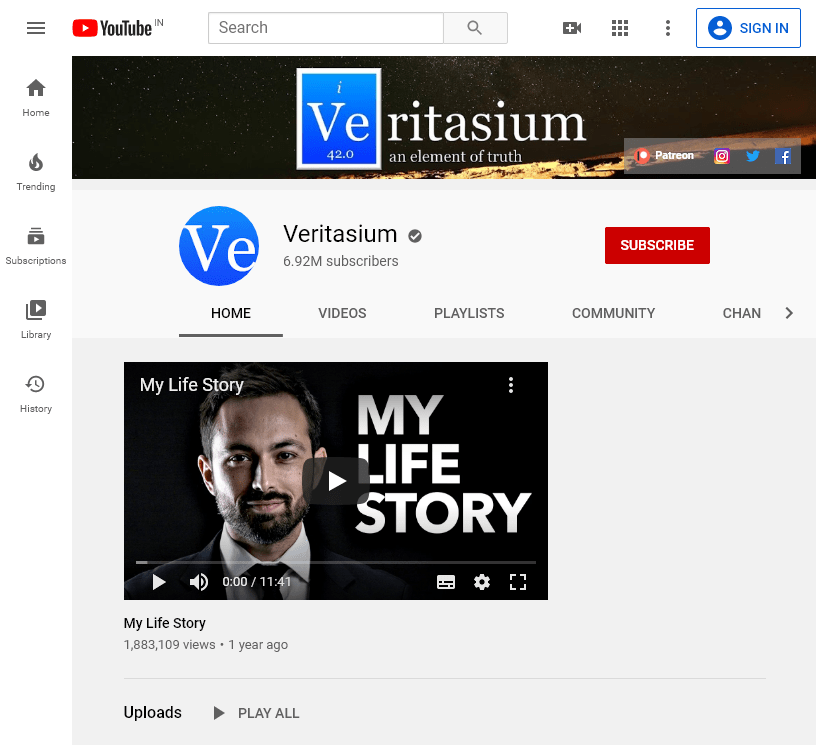 150+ The Best Educational YouTube Channels 391 1veritasium