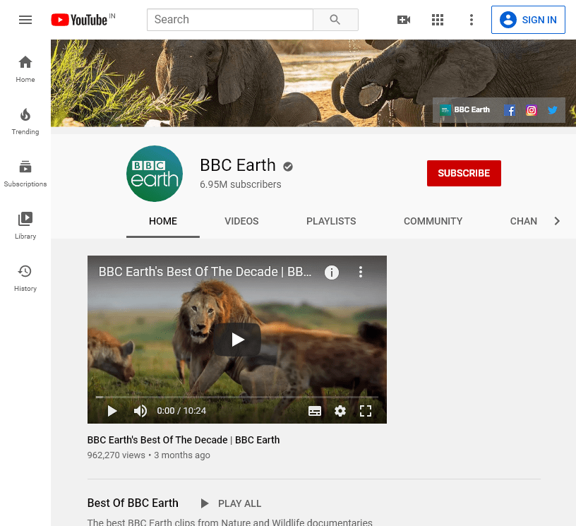 150+ The Best Educational YouTube Channels 424 BBCEarth
