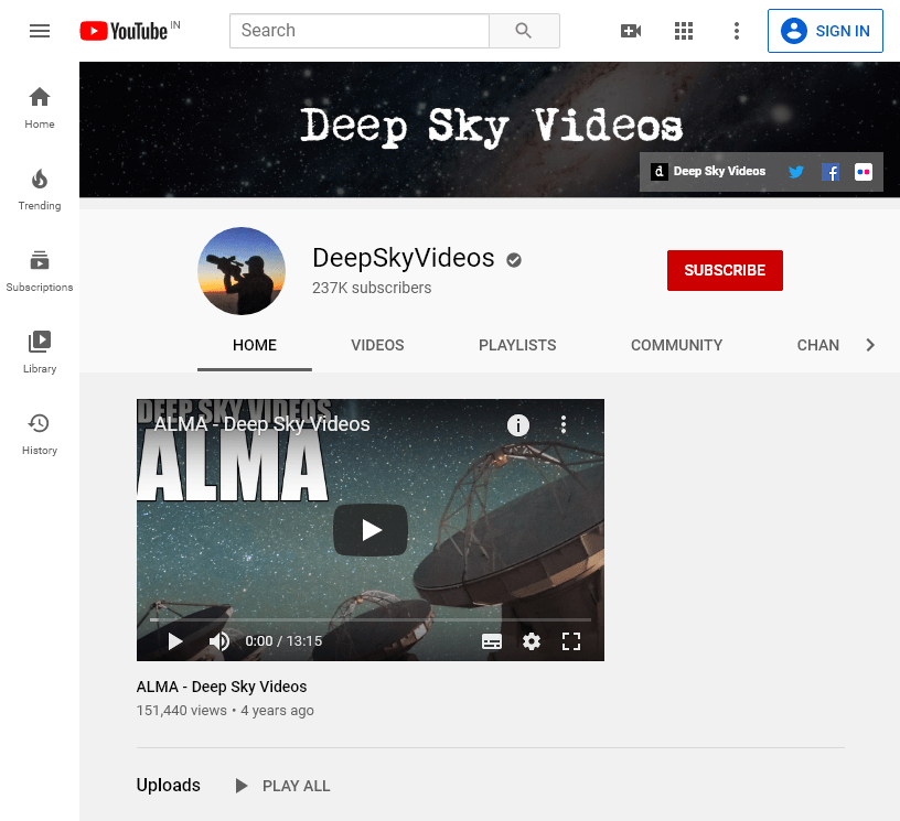 150+ The Best Educational YouTube Channels 408 DeepSkyVideos