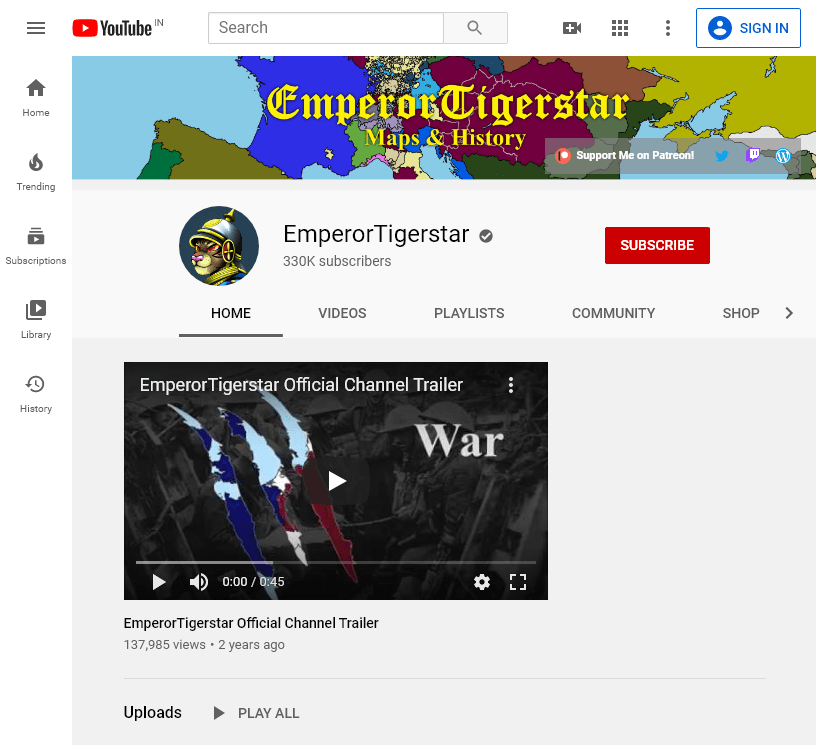 150+ The Best Educational YouTube Channels 440 EmperorTigerstar