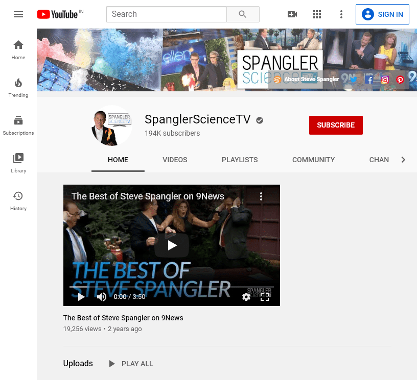 150+ The Best Educational YouTube Channels 373 SpanglerScienceTV