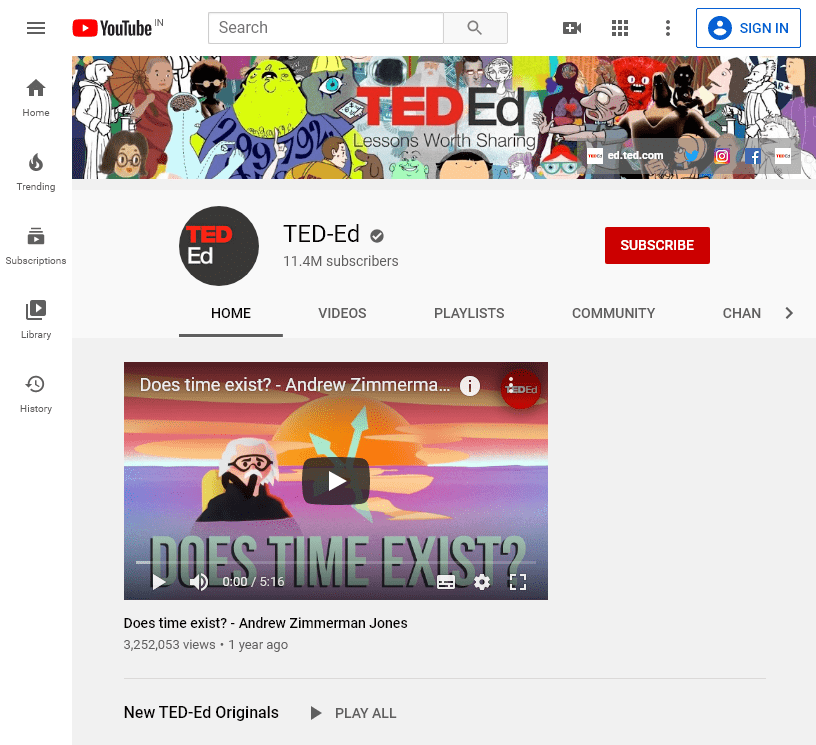 150+ The Best Educational YouTube Channels 321 TEDEducation