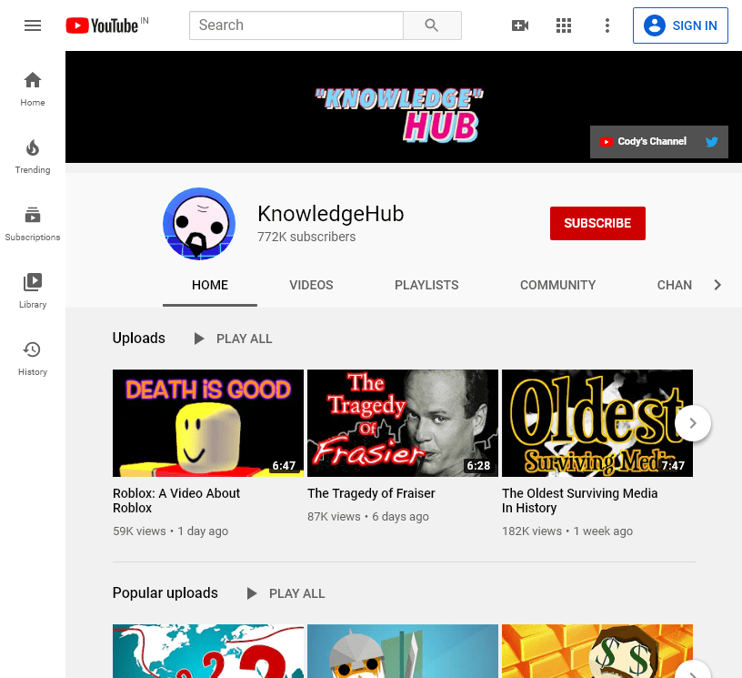 150+ The Best Educational YouTube Channels 352 UC2 KC8lshtCyiLApy27raYw