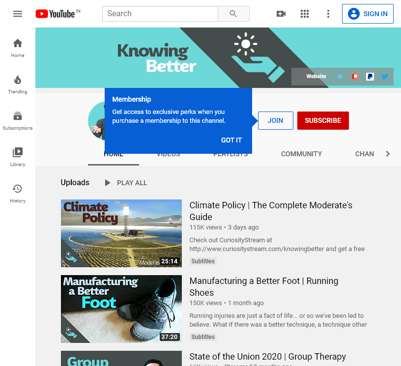 150+ The Best Educational YouTube Channels 319 UC8XjmAEDVZSCQjI150cb4QA