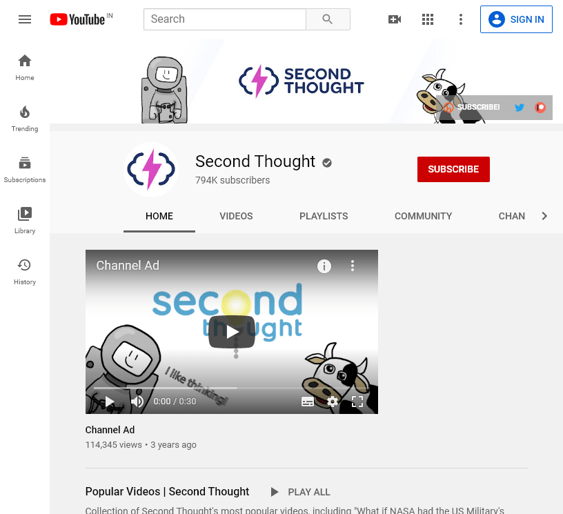 150+ The Best Educational YouTube Channels 302 UCJm2TgUqtK1 NLBrjNQ1P w