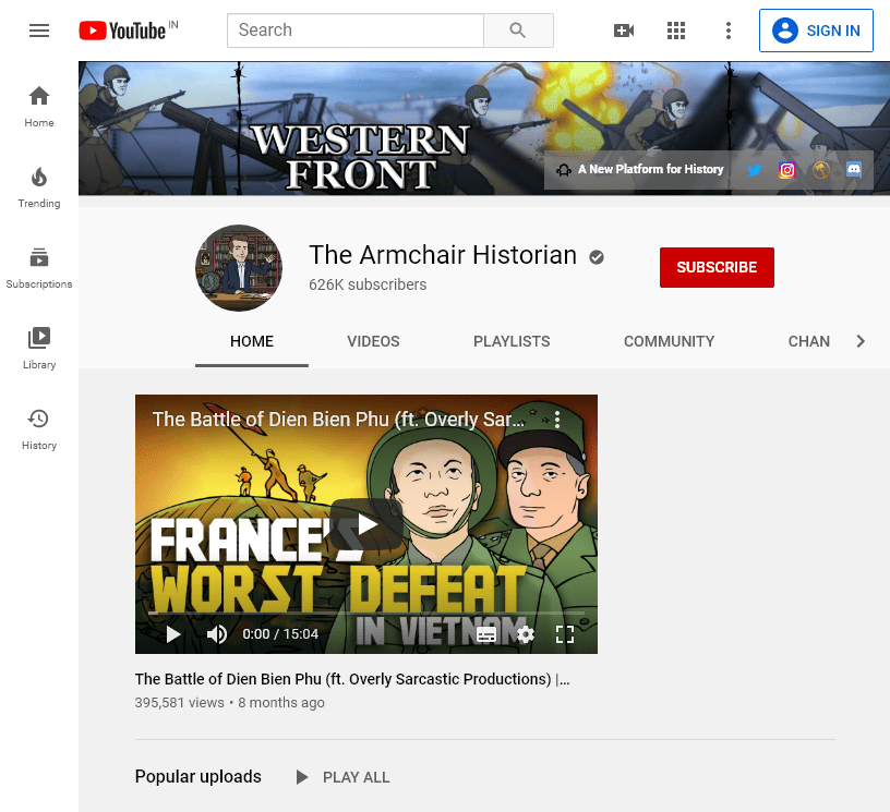 150+ The Best Educational YouTube Channels 430 UCeUJFQ0D9qs6aVNyUt9fkeQ