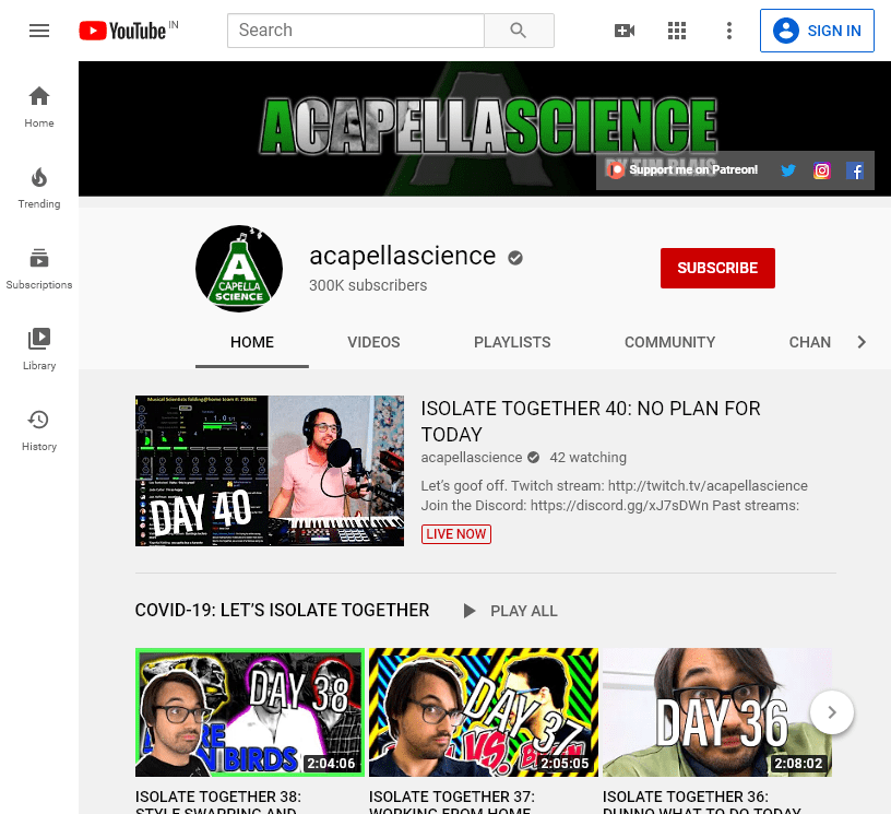 150+ The Best Educational YouTube Channels 379 acapellascience