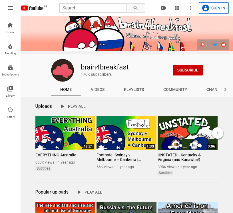 150+ The Best Educational YouTube Channels 354 brain4breakfast