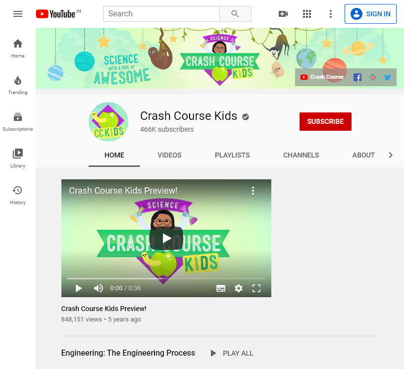 150+ The Best Educational YouTube Channels 304 crashcoursekids